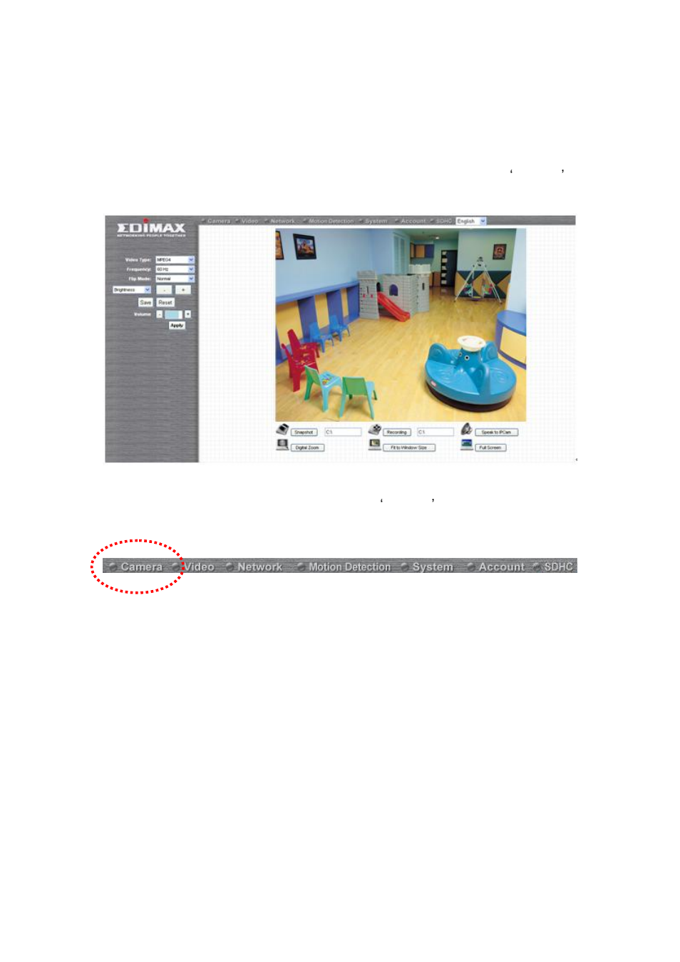 Chapter ii: using web management interface, 1 camera settings | Edimax Technology IC-3030Wn User Manual | Page 31 / 129