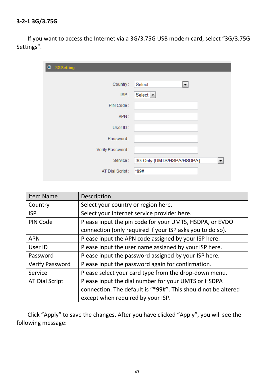 2-1 3g/3.75g | Edimax Technology 3G-6200nL V2 User Manual | Page 44 / 110