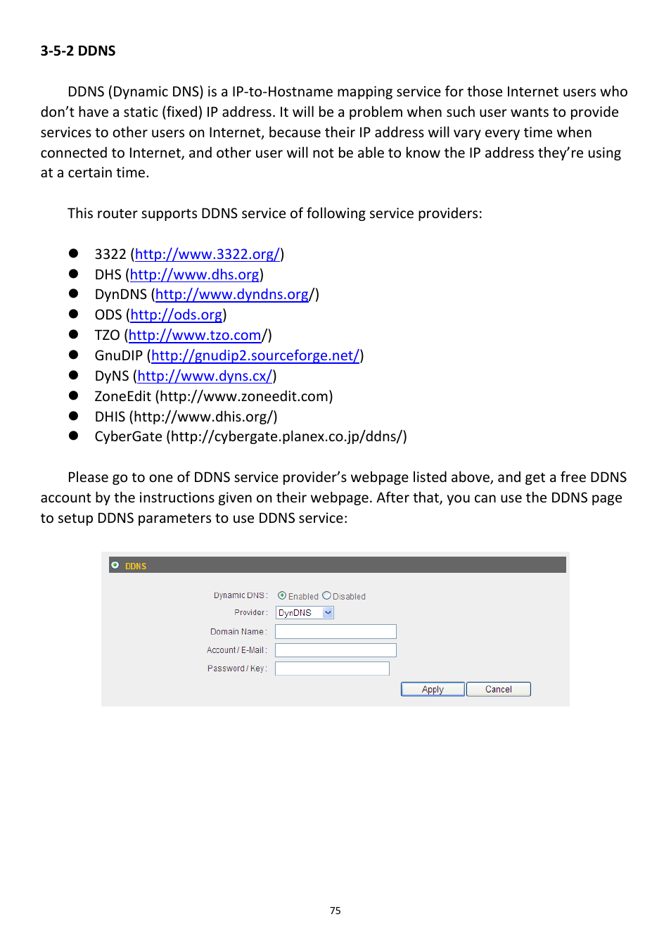 5-2 ddns | Edimax Technology 3G-6200nL V2 User Manual | Page 76 / 110