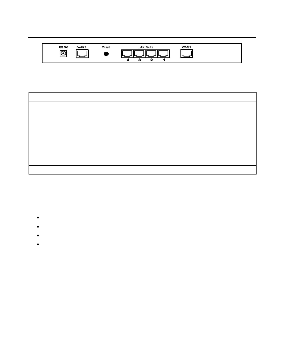 Rear panel, Default settings | Edimax Technology BR-6624 User Manual | Page 10 / 84