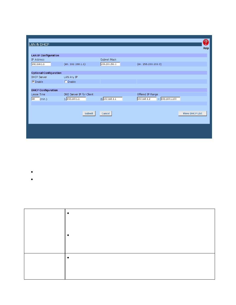 Settings – lan & dhcp | Edimax Technology BR-6624 User Manual | Page 14 / 84