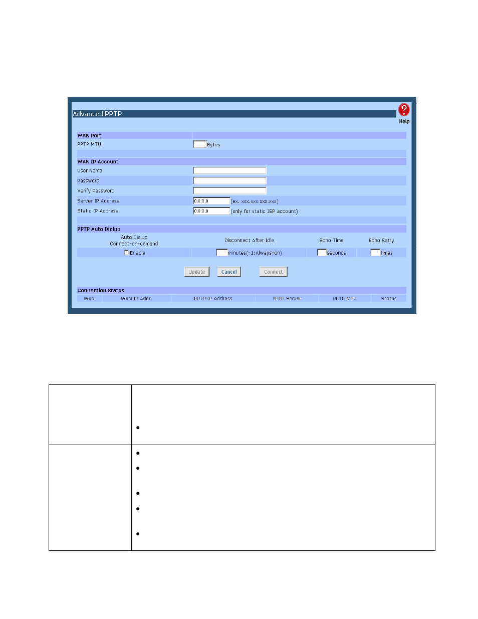Advanced pptp, Settings – advanced pptp | Edimax Technology BR-6624 User Manual | Page 30 / 84