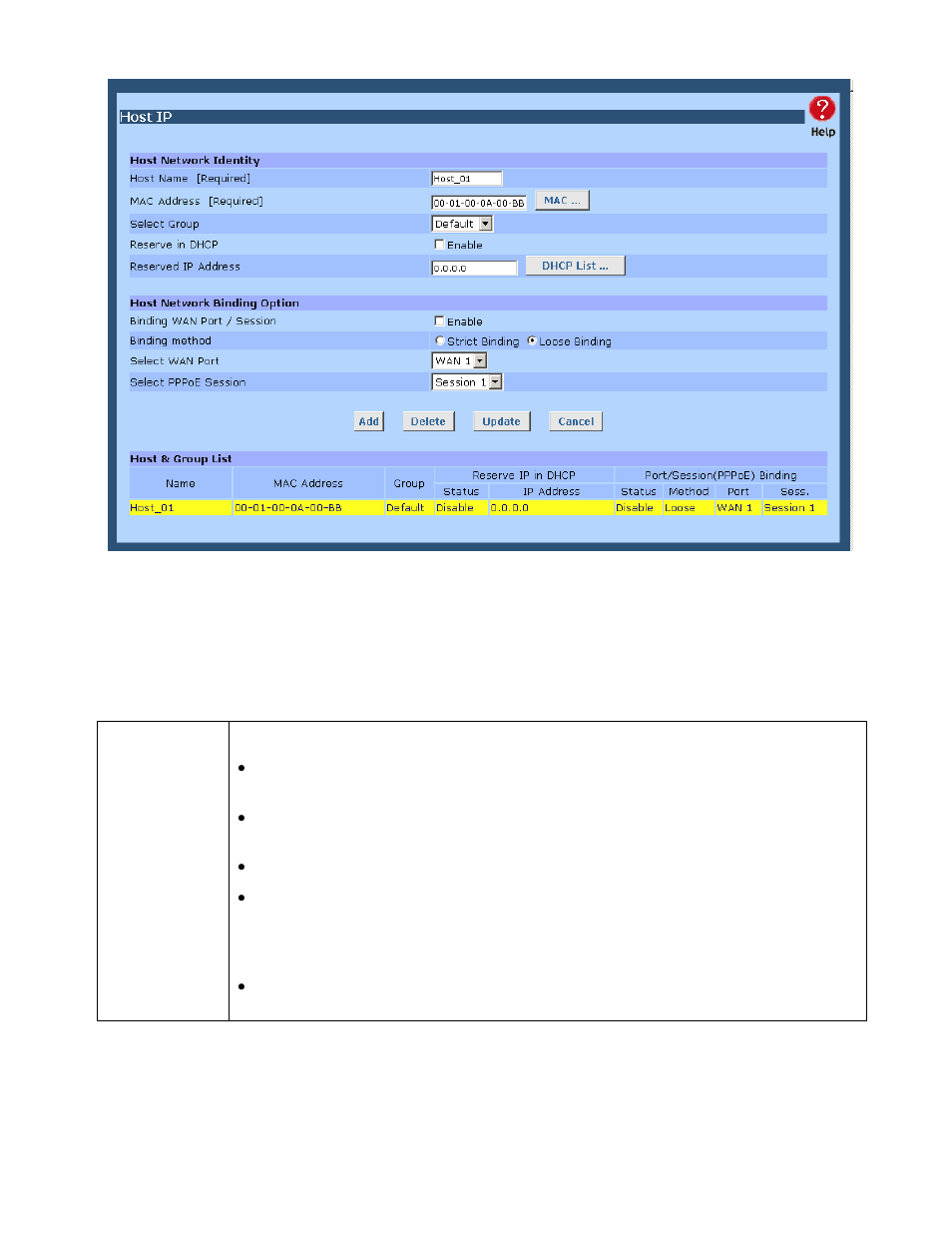 Settings – host ip setup | Edimax Technology BR-6624 User Manual | Page 33 / 84