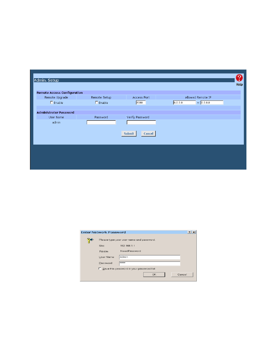 Admin setup | Edimax Technology BR-6624 User Manual | Page 63 / 84