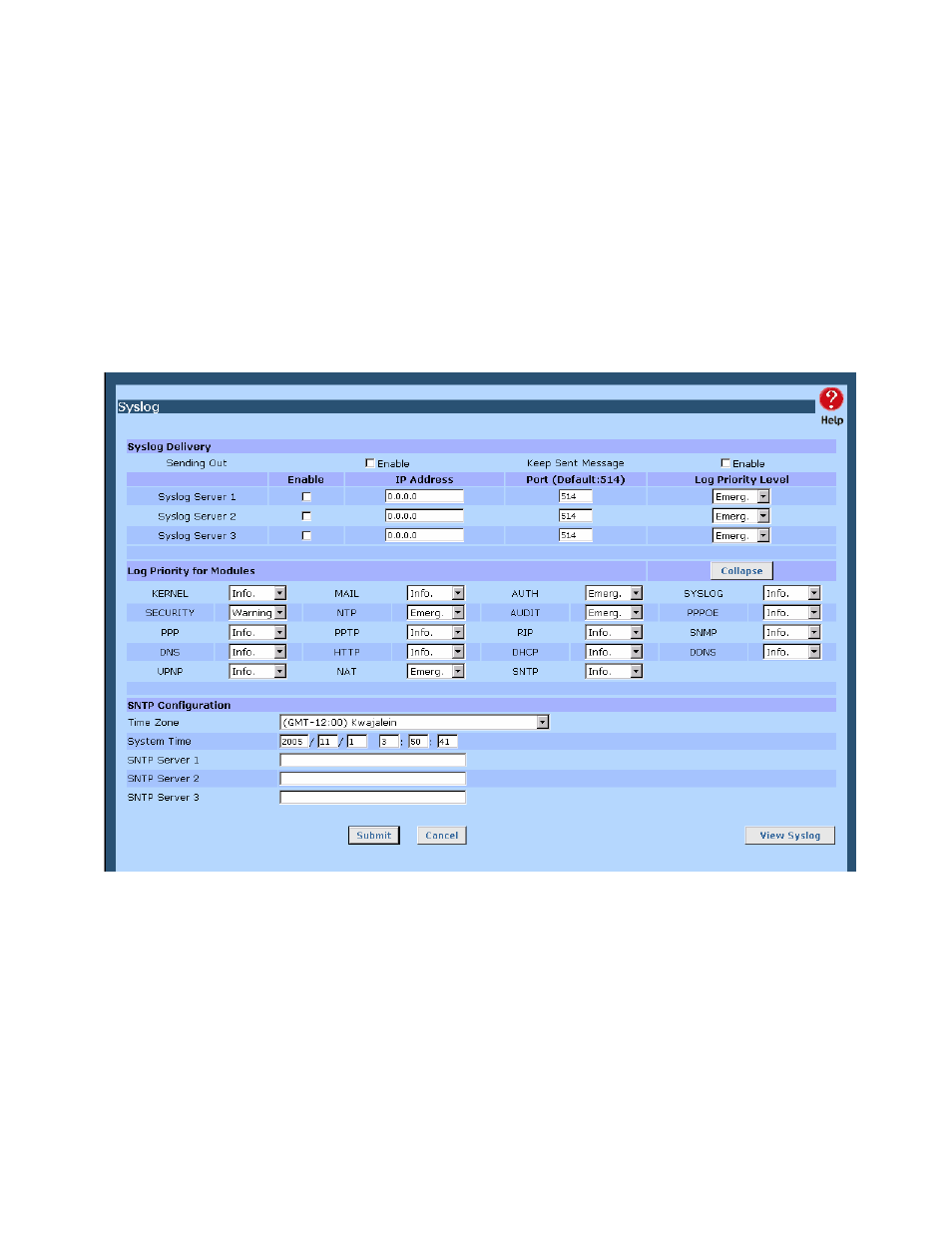 Syslog | Edimax Technology BR-6624 User Manual | Page 68 / 84