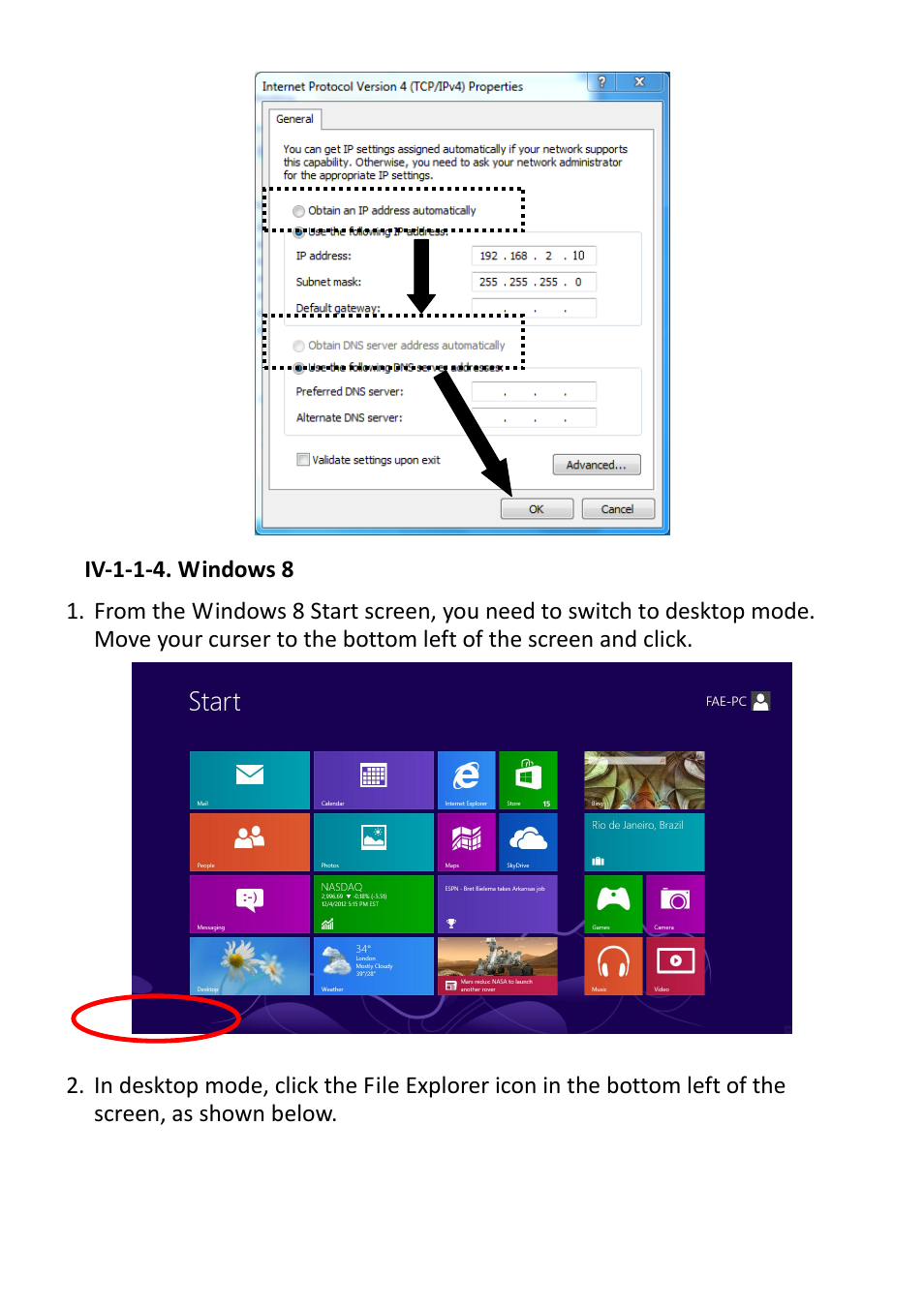 Iv-1-1-4, Windows 8 | Edimax Technology EW-7238RPD User Manual | Page 48 / 89