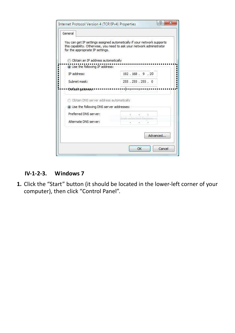 Iv-1-2-3. windows 7, Step 6 (windows 7) | Edimax Technology EW-7238RPD User Manual | Page 57 / 89