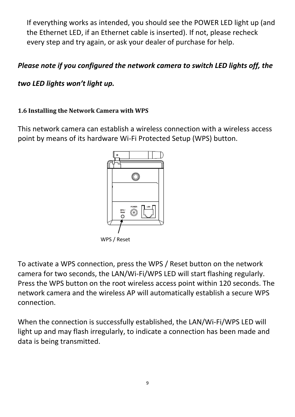 Chapter ii: accessing the camera’s web interface | Edimax Technology IC-3115W User Manual | Page 10 / 150