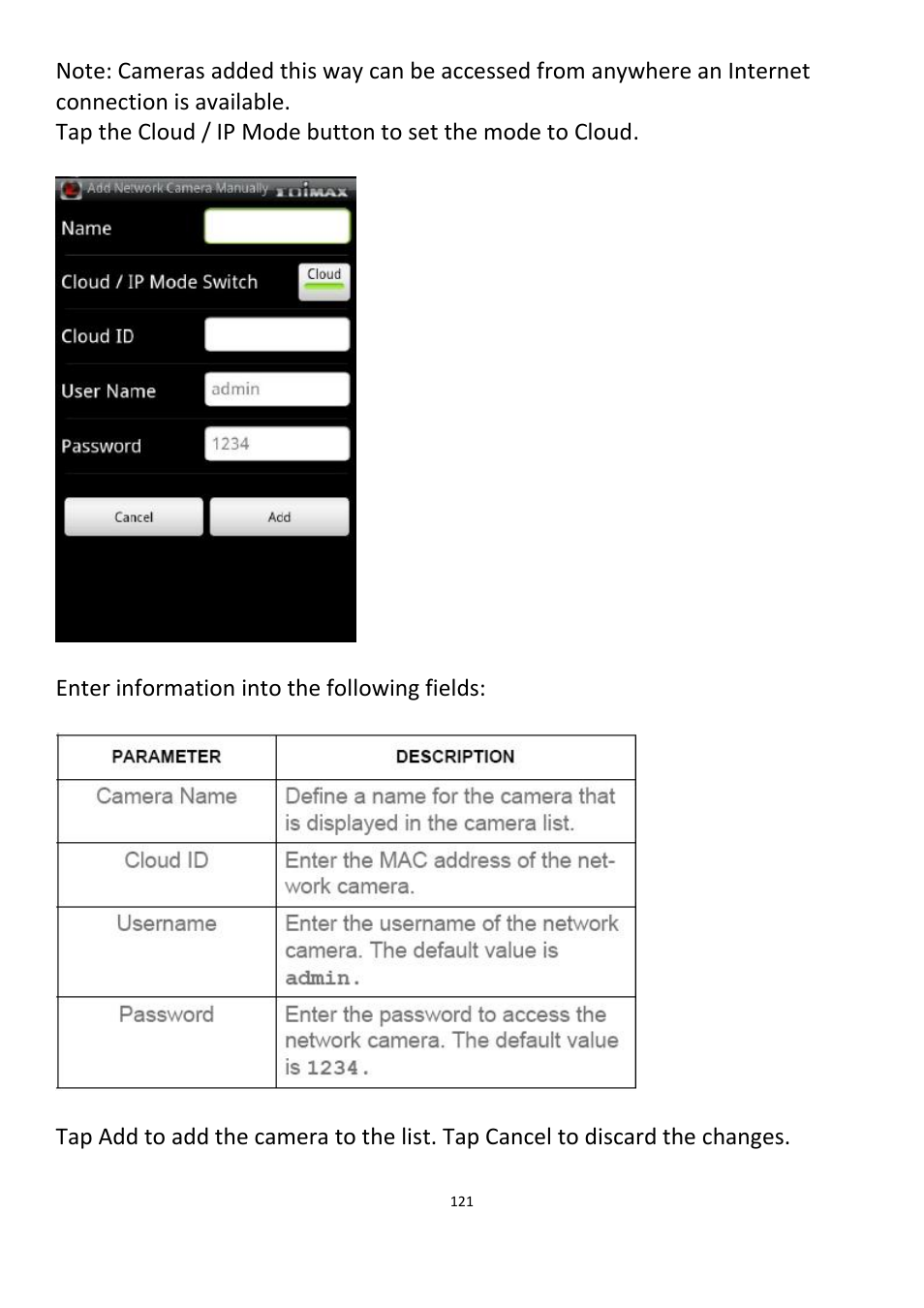 Edimax Technology IC-3115W User Manual | Page 122 / 150
