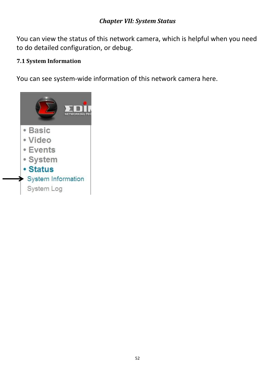1 system information | Edimax Technology IC-3115W User Manual | Page 53 / 150