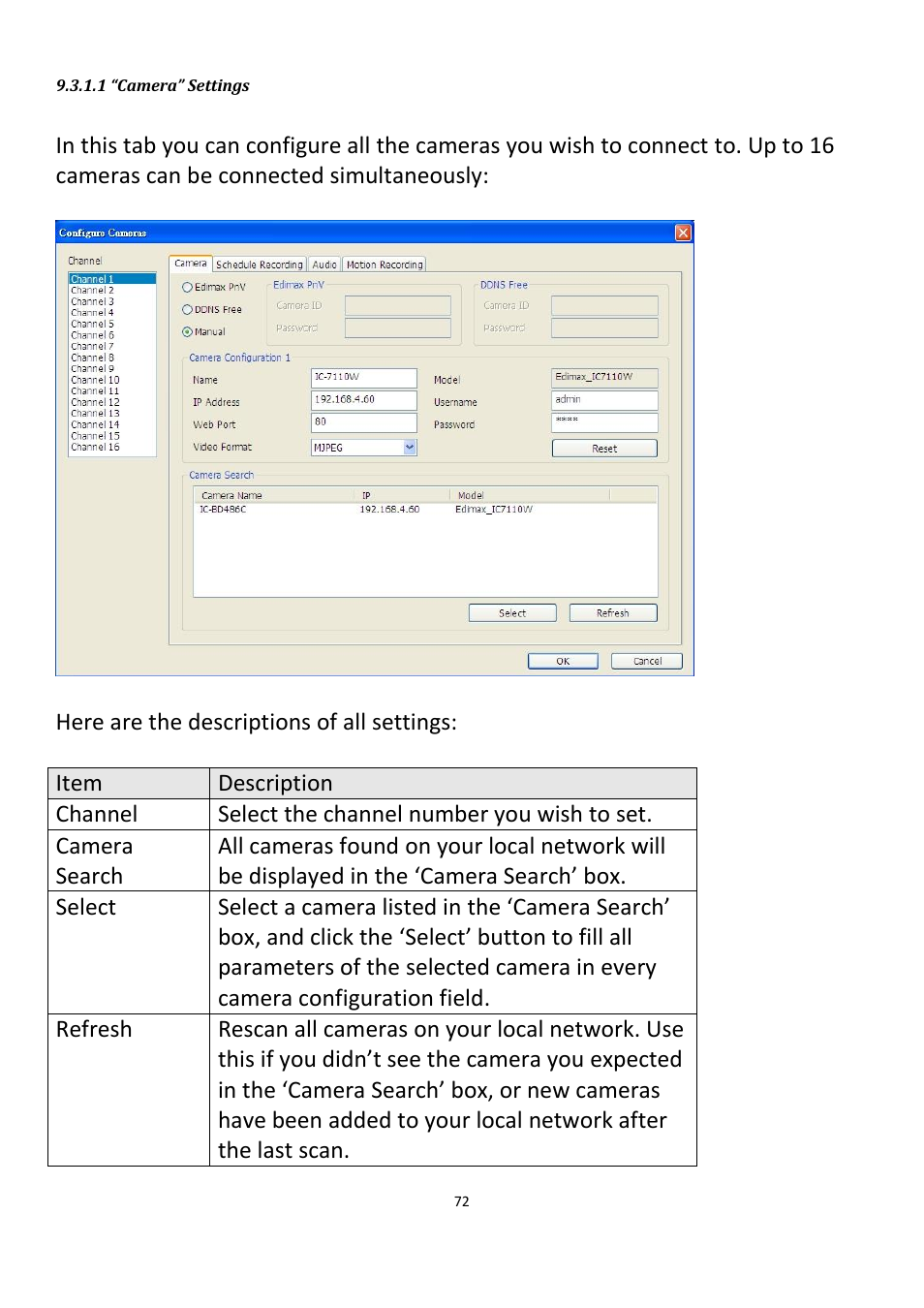 Edimax Technology IC-3115W User Manual | Page 73 / 150