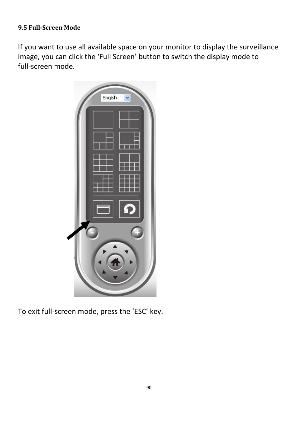 5 full-screen mode | Edimax Technology IC-3115W User Manual | Page 91 / 150