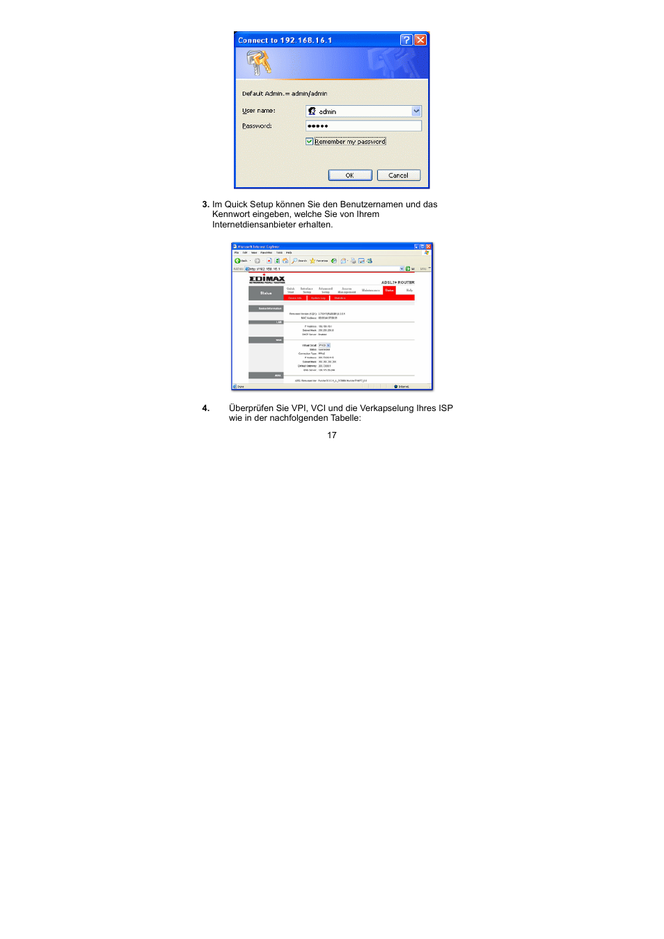 Edimax Technology AR-7064g+ User Manual | Page 18 / 77
