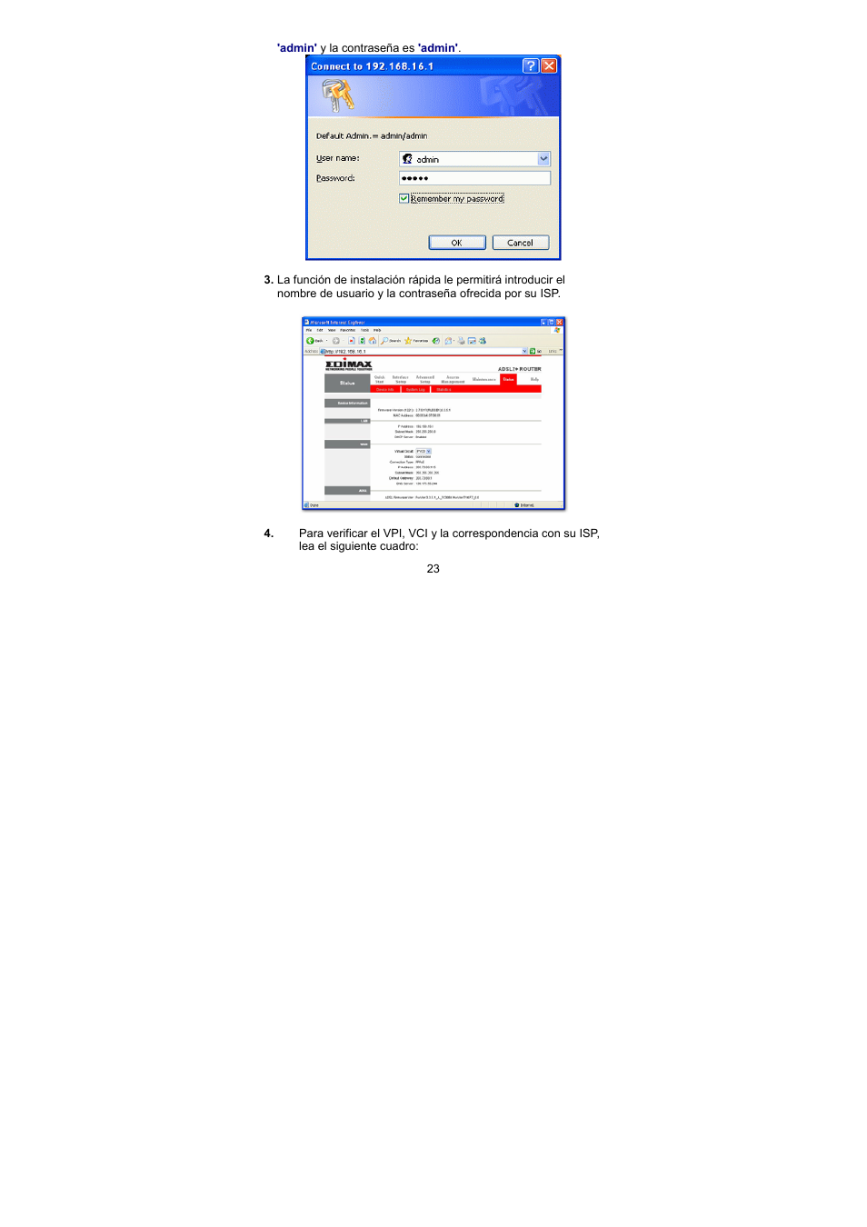 Edimax Technology AR-7064g+ User Manual | Page 24 / 77