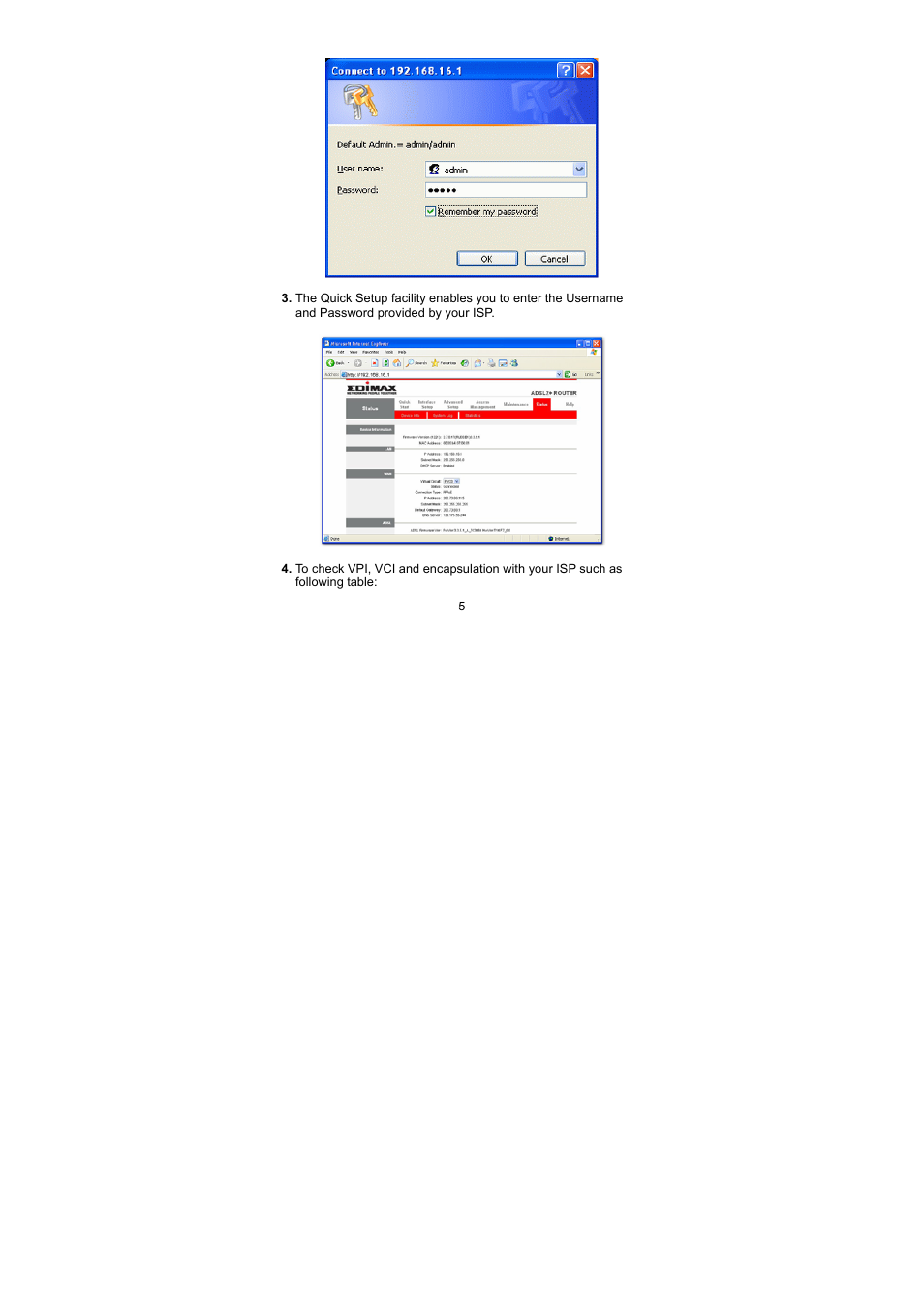 Edimax Technology AR-7064g+ User Manual | Page 6 / 77