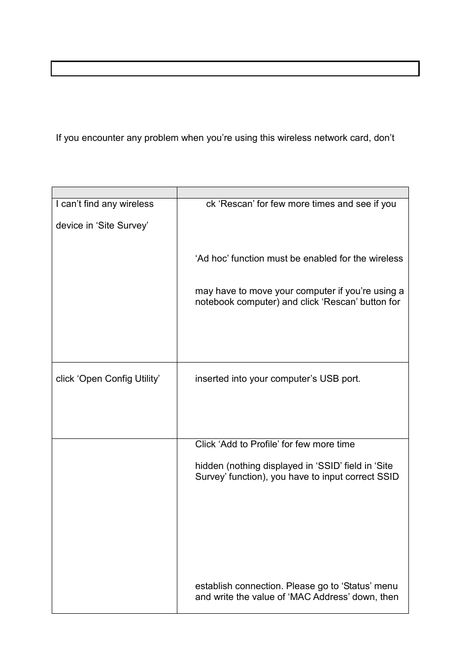 4 troubleshooting | Edimax Technology EW-7722UTn User Manual | Page 48 / 54