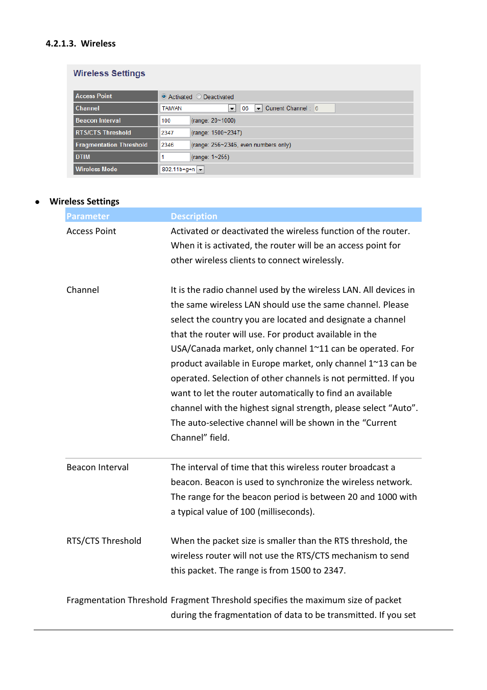 Wireless | Edimax Technology AR-7267WnB User Manual | Page 29 / 58