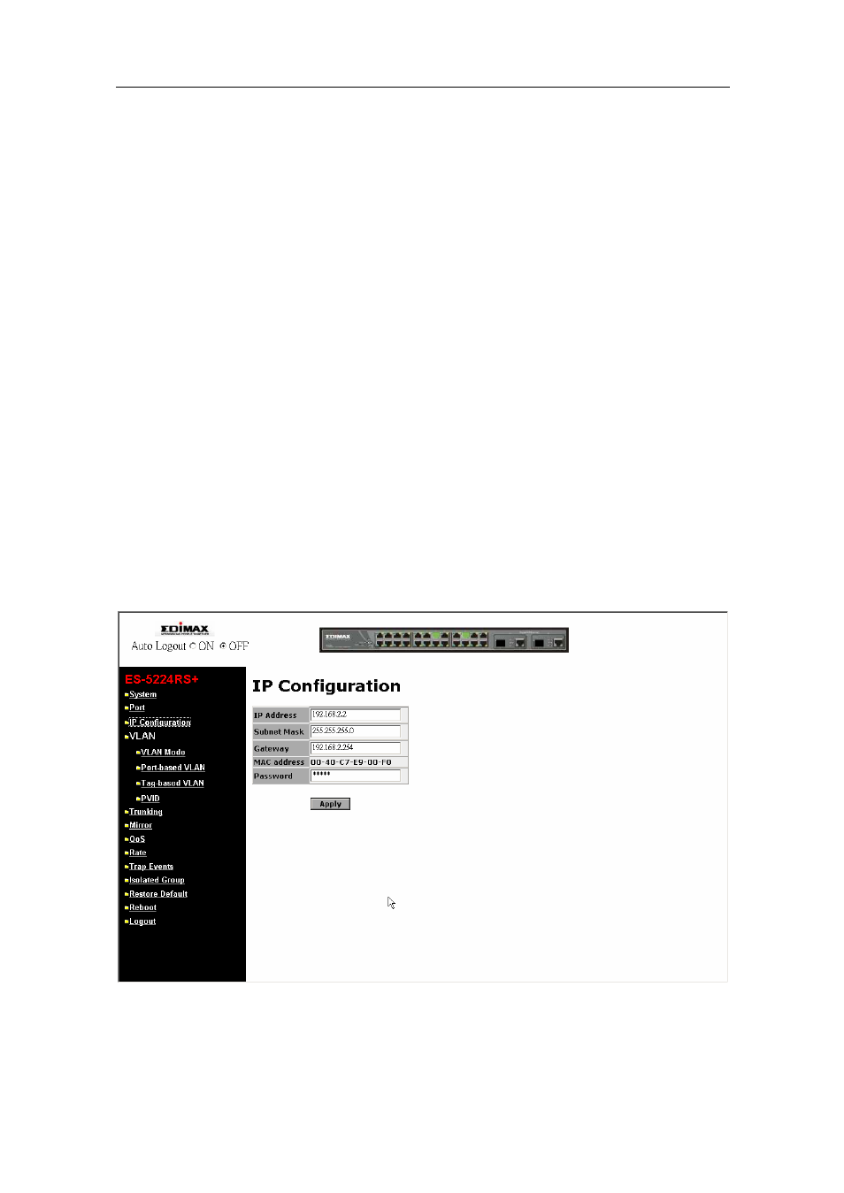 User manual | Edimax Technology ES-5224RS+ User Manual | Page 43 / 73
