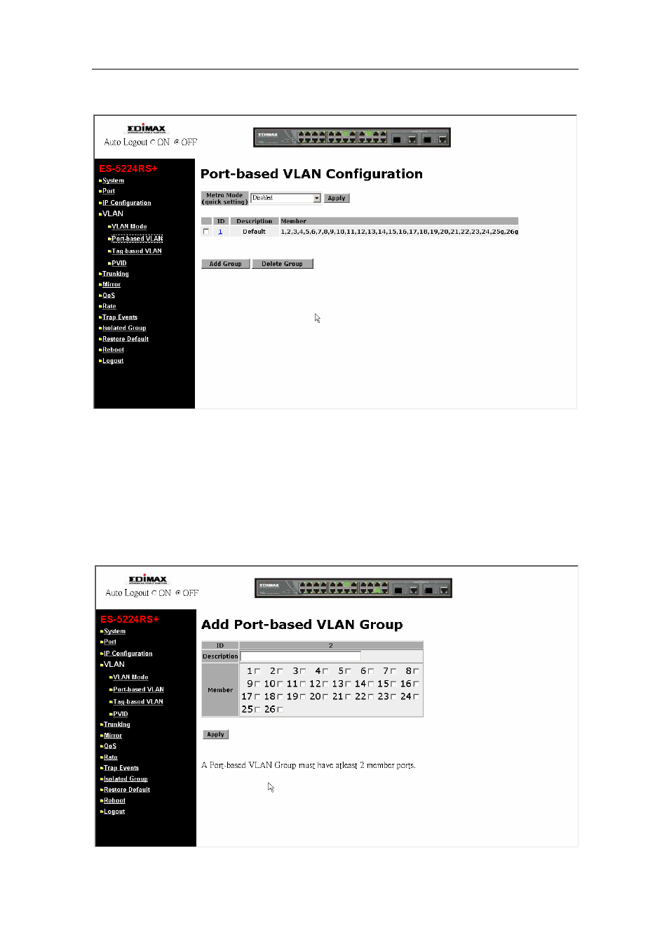 User manual | Edimax Technology ES-5224RS+ User Manual | Page 47 / 73