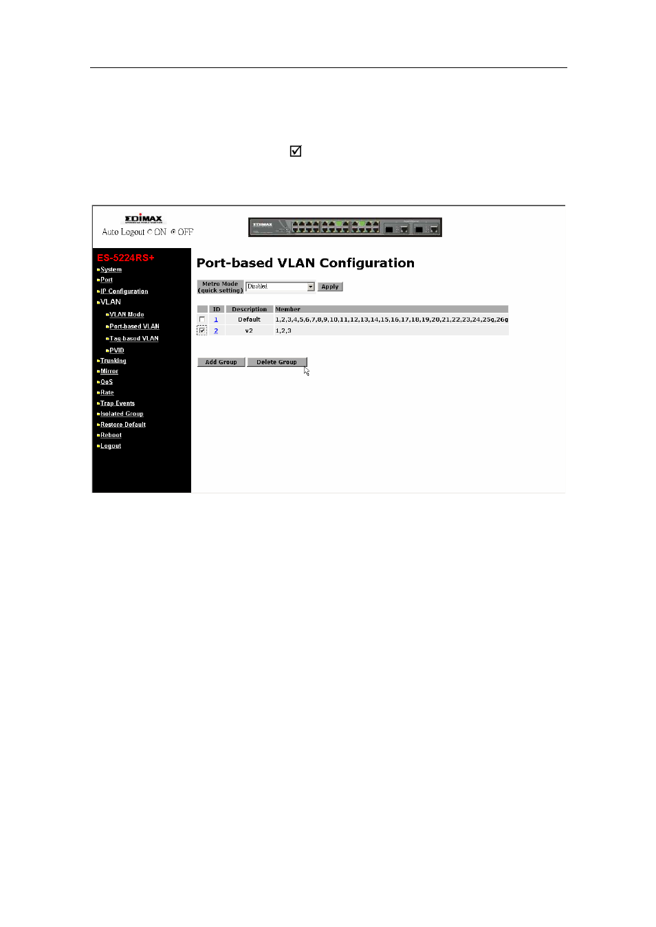 User manual | Edimax Technology ES-5224RS+ User Manual | Page 48 / 73