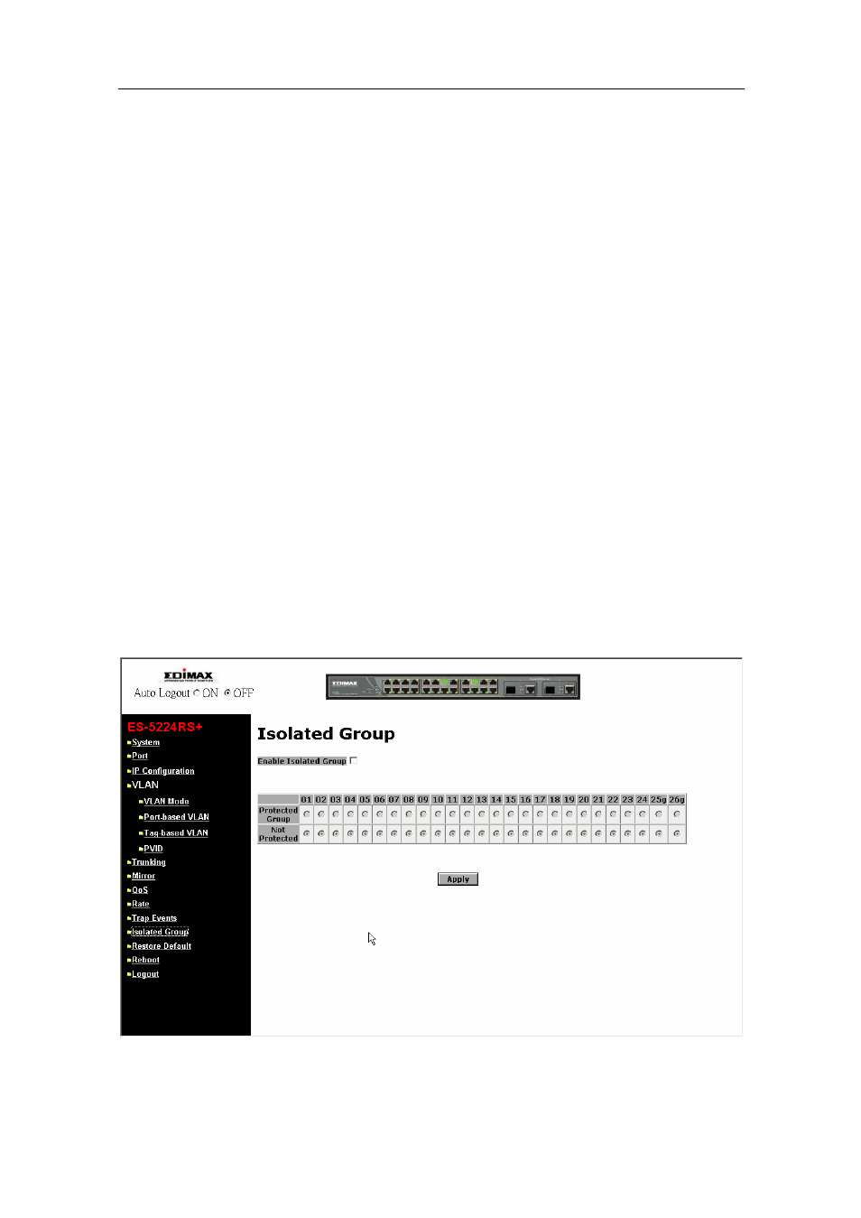 Solated, Roup, User manual | Edimax Technology ES-5224RS+ User Manual | Page 63 / 73
