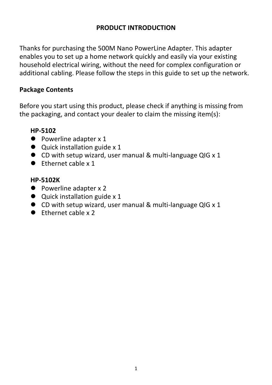 Edimax Technology HP-5102K User Manual | Page 2 / 12