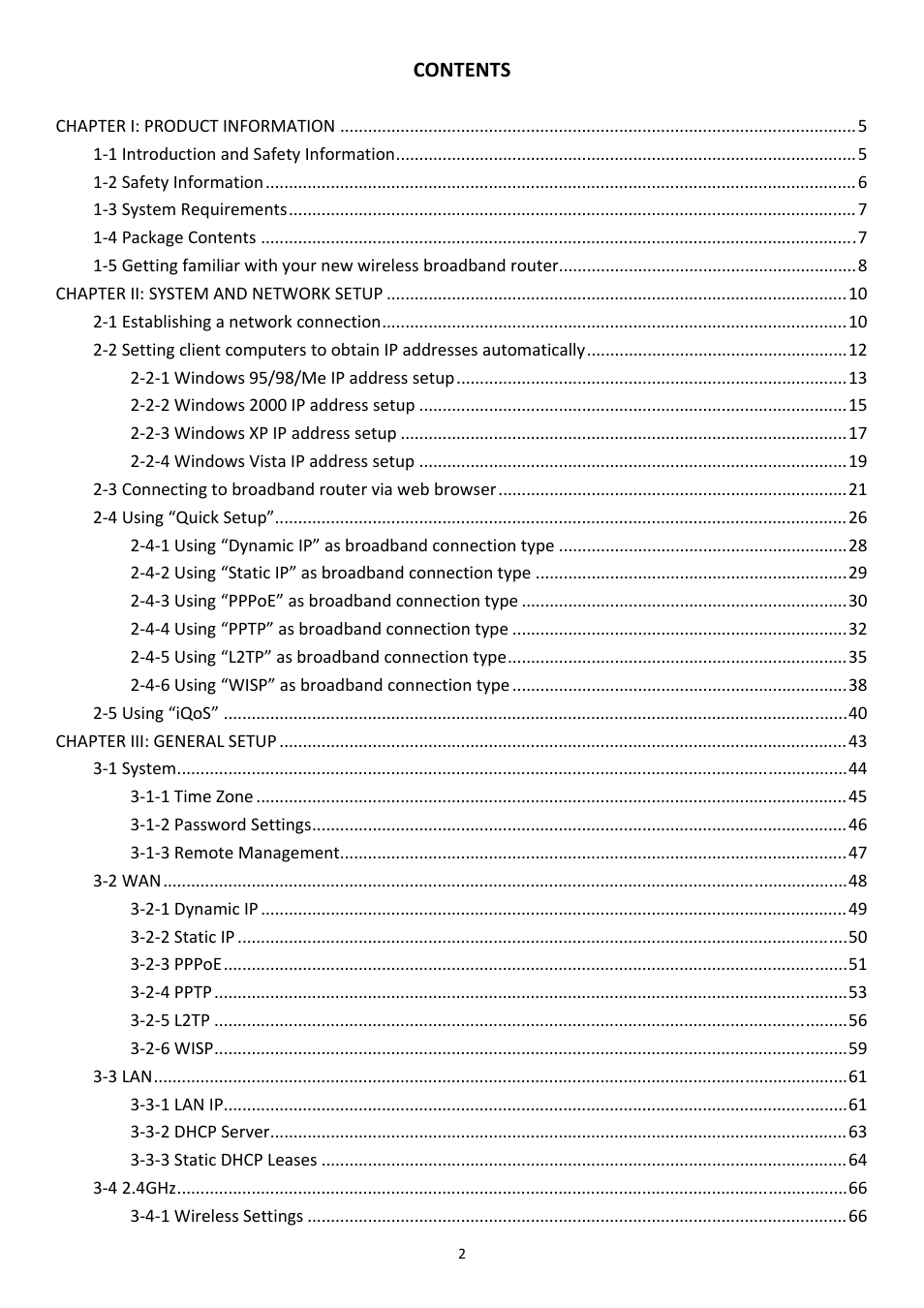 Edimax Technology BR-6675nD User Manual | Page 3 / 150