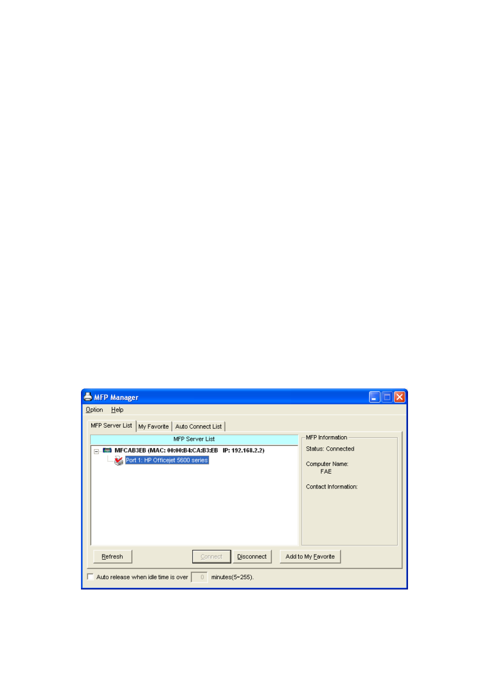 Mfp manager, 1 mfp server list | Edimax Technology PS-1210MFn User Manual | Page 35 / 144