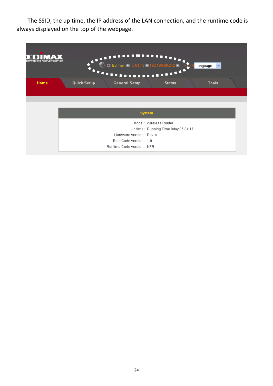 Edimax Technology BR-6258n User Manual | Page 25 / 138