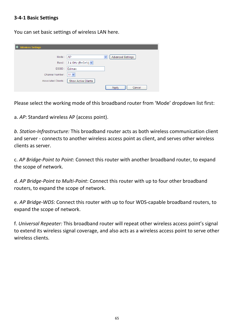 Edimax Technology BR-6258n User Manual | Page 66 / 138