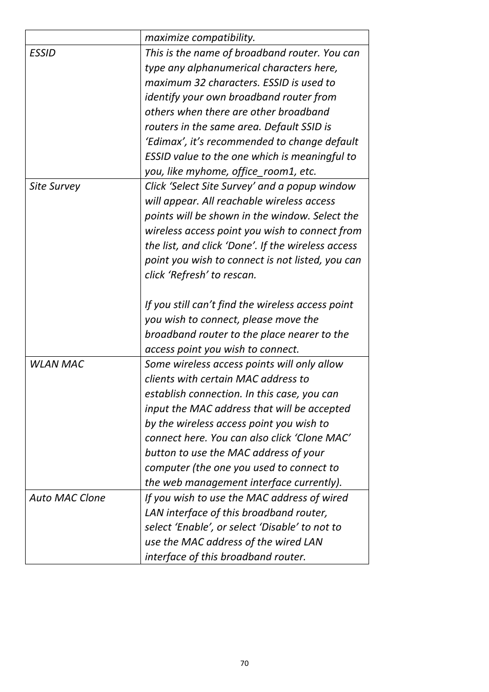 Edimax Technology BR-6258n User Manual | Page 71 / 138
