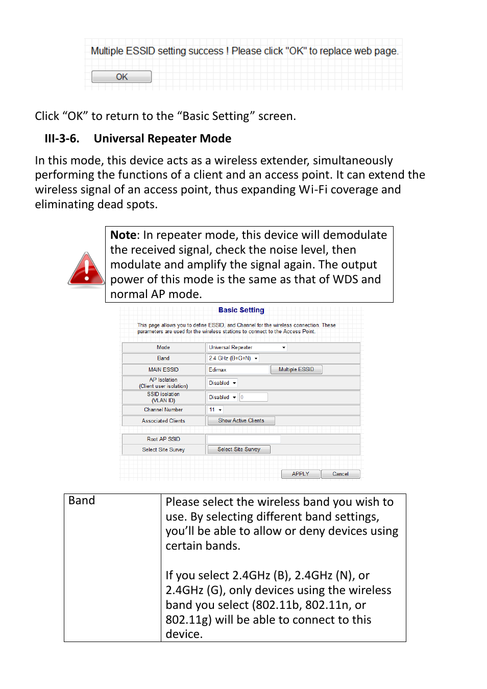 Iii-3-6. universal repeater mode | Edimax Technology EW-7428HCn User Manual | Page 43 / 92