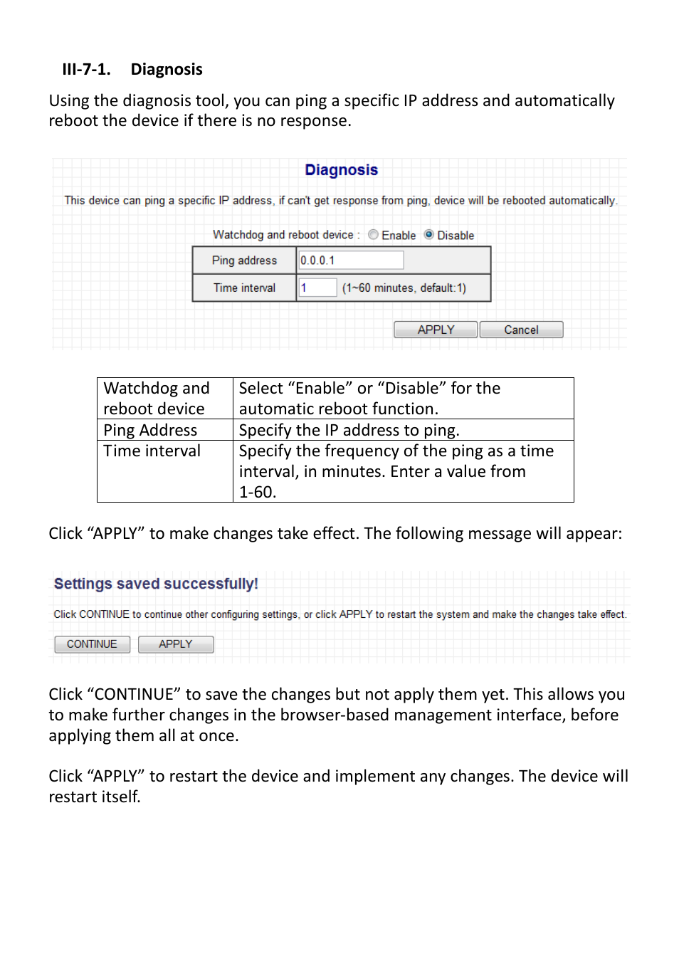 Iii-7-1. diagnosis | Edimax Technology EW-7428HCn User Manual | Page 72 / 92