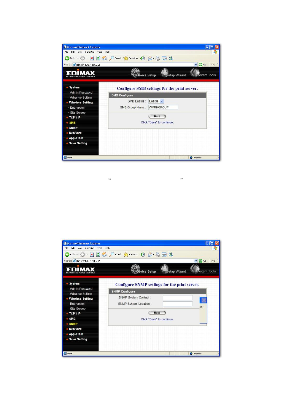 4 sm b, 5 snmp | Edimax Technology PS-1206UWg User Manual | Page 79 / 91