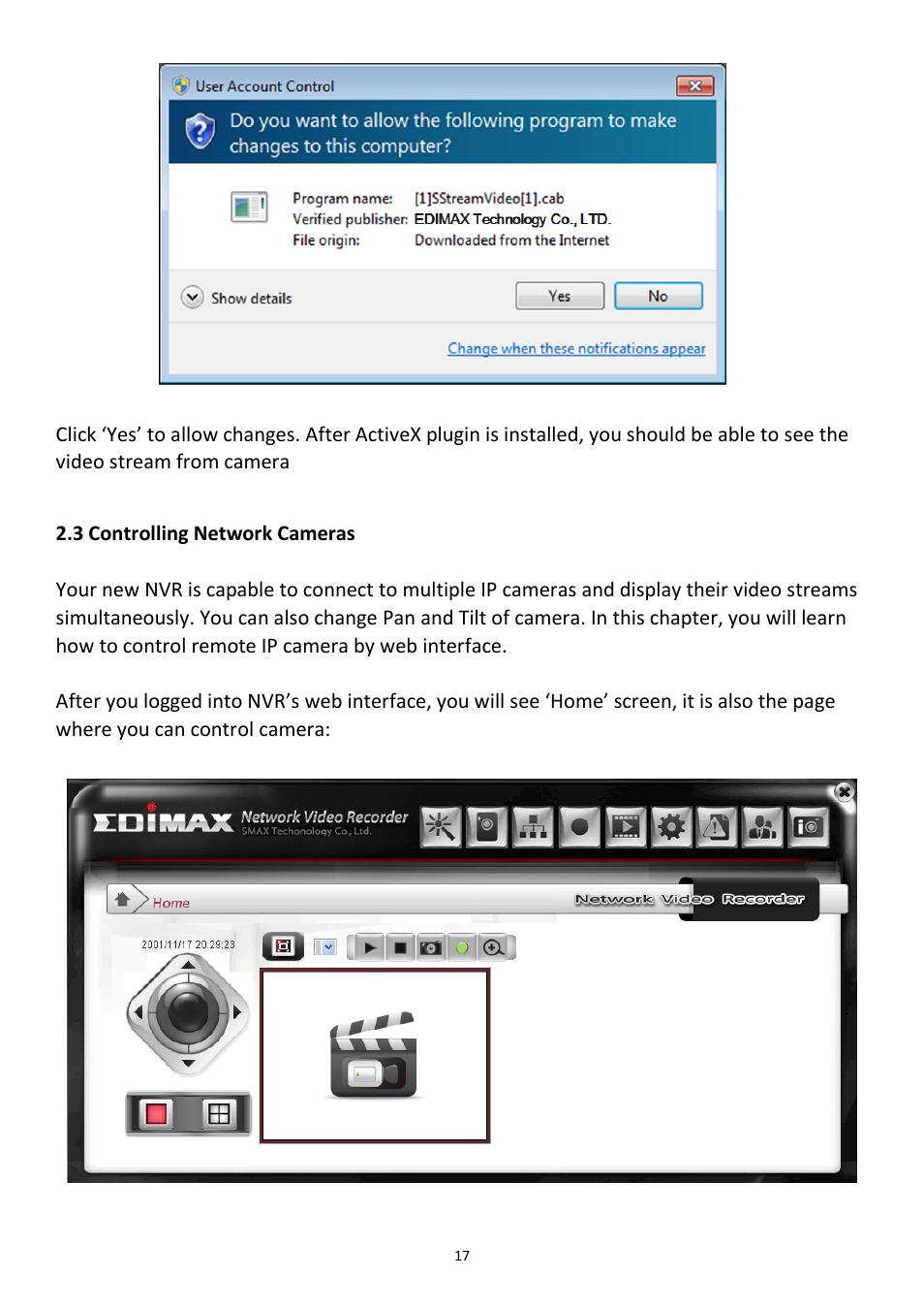 Edimax Technology NVR-4 User Manual | Page 18 / 88