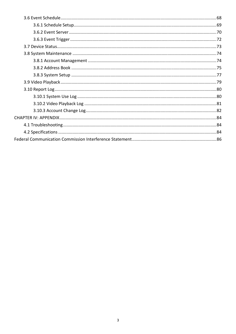 Edimax Technology NVR-4 User Manual | Page 4 / 88