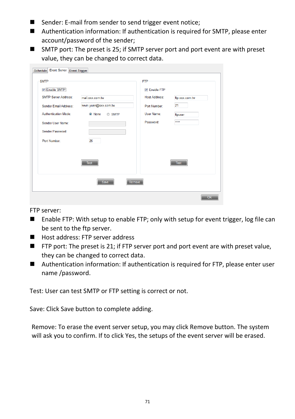 Edimax Technology NVR-4 User Manual | Page 72 / 88