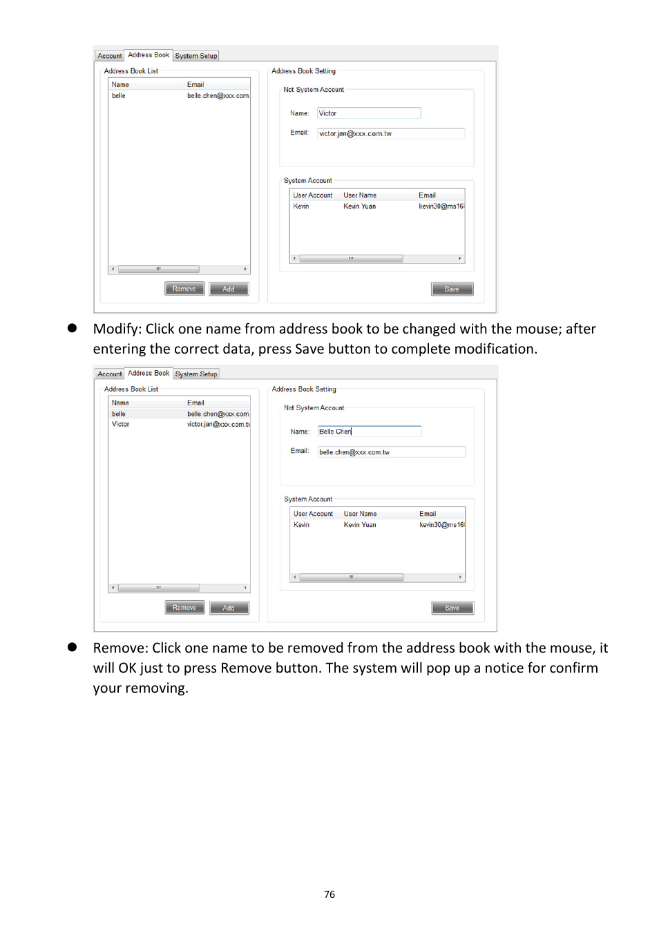 Edimax Technology NVR-4 User Manual | Page 77 / 88