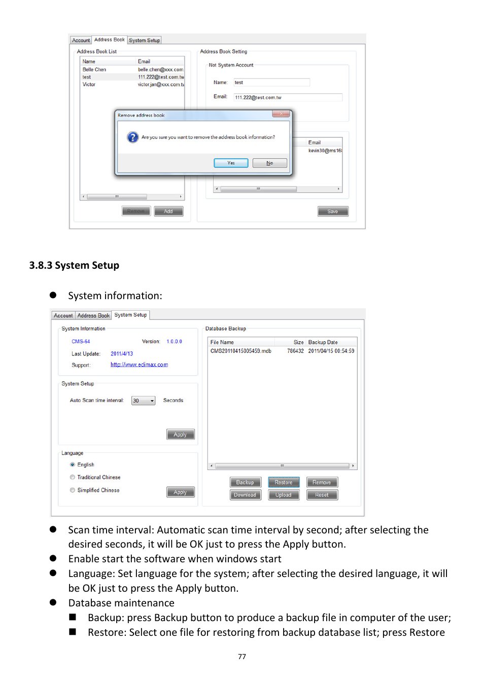 Edimax Technology NVR-4 User Manual | Page 78 / 88