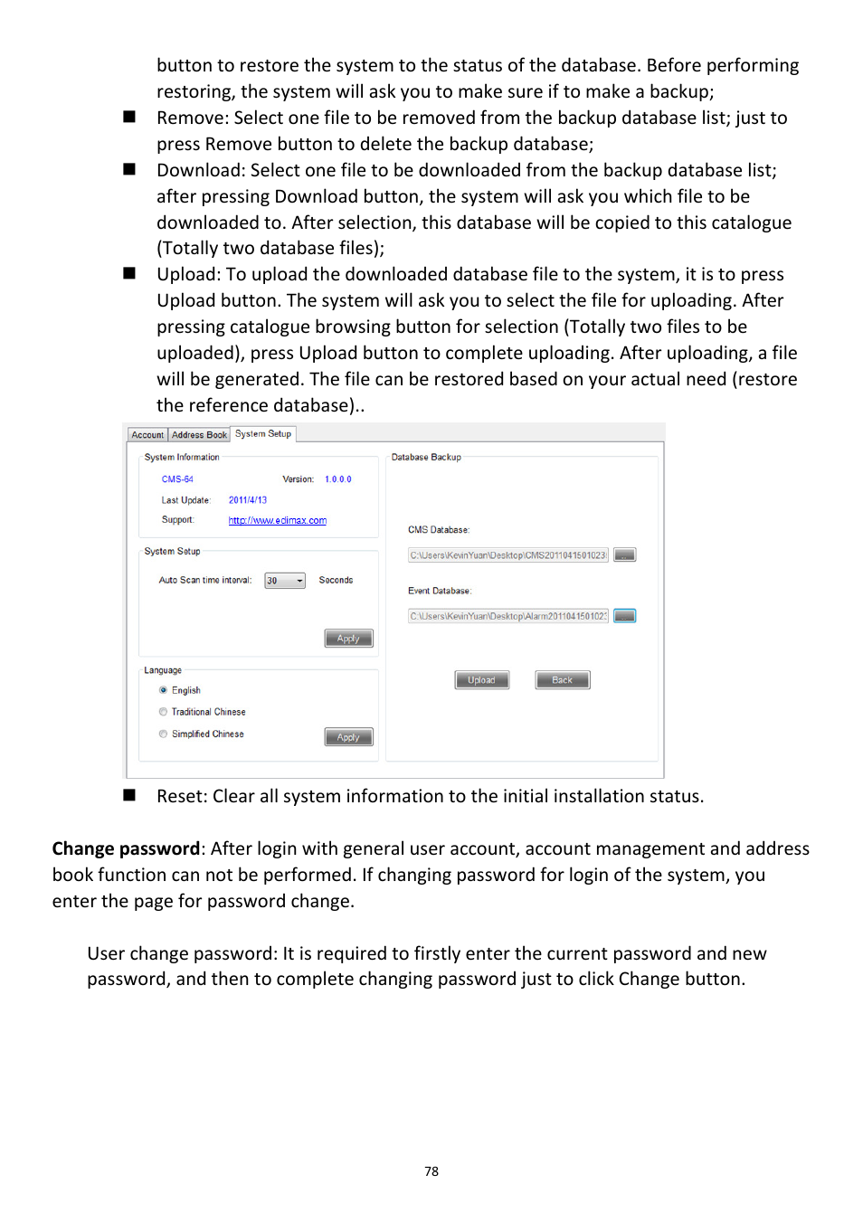 Edimax Technology NVR-4 User Manual | Page 79 / 88