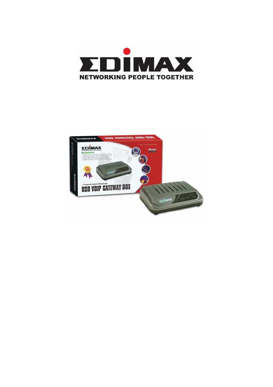 Edimax Technology VO-4500SK User Manual | 27 pages