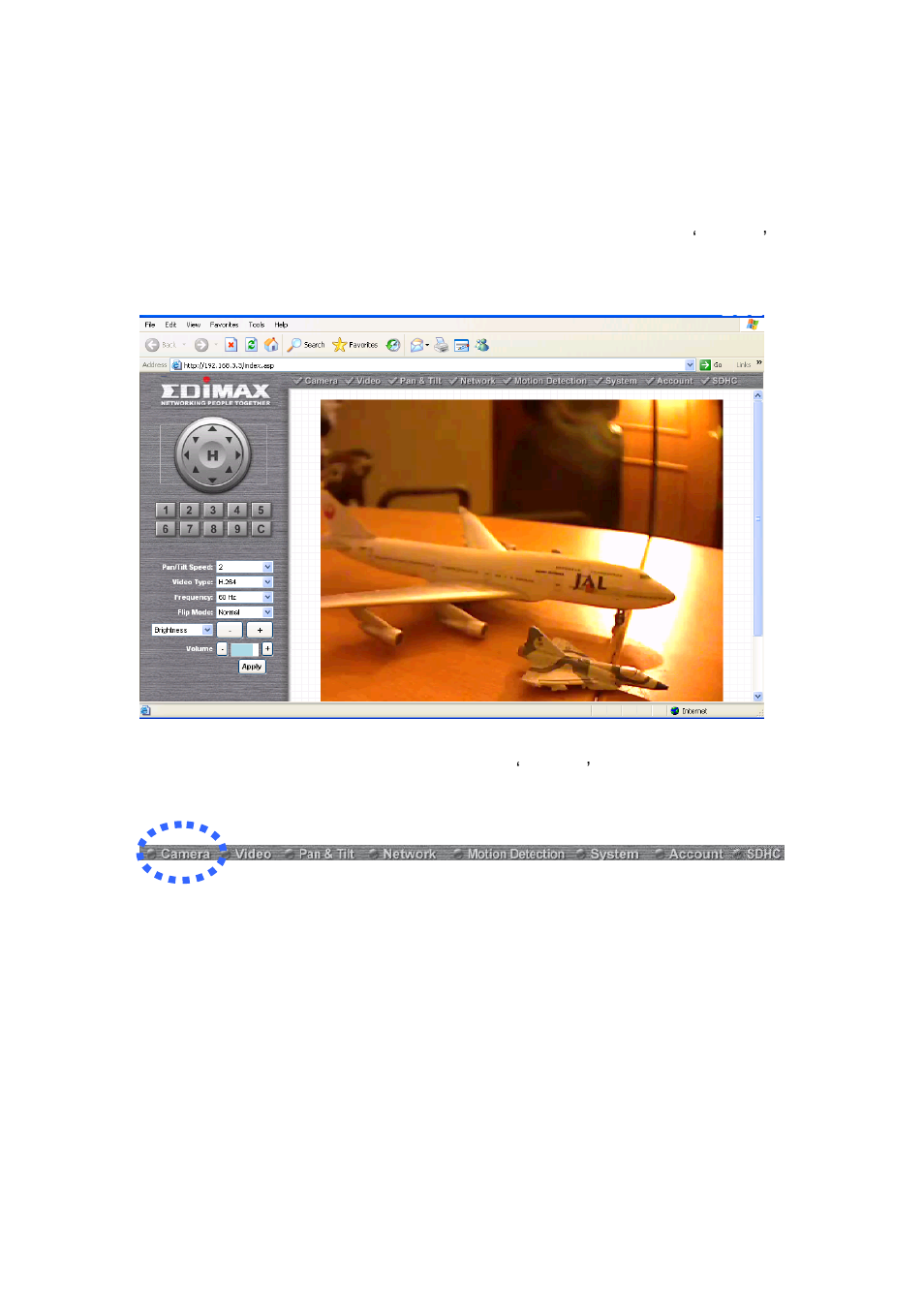 Chapter ii: using web management interface, 1 camera settings | Edimax Technology IC-7000PTn V3 User Manual | Page 35 / 132