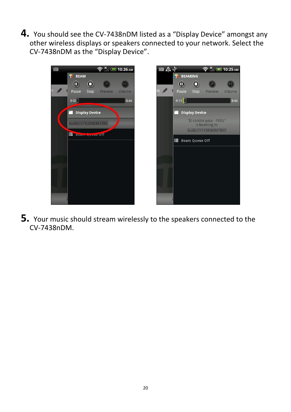 Edimax Technology CV-7438nDM User Manual | Page 20 / 89