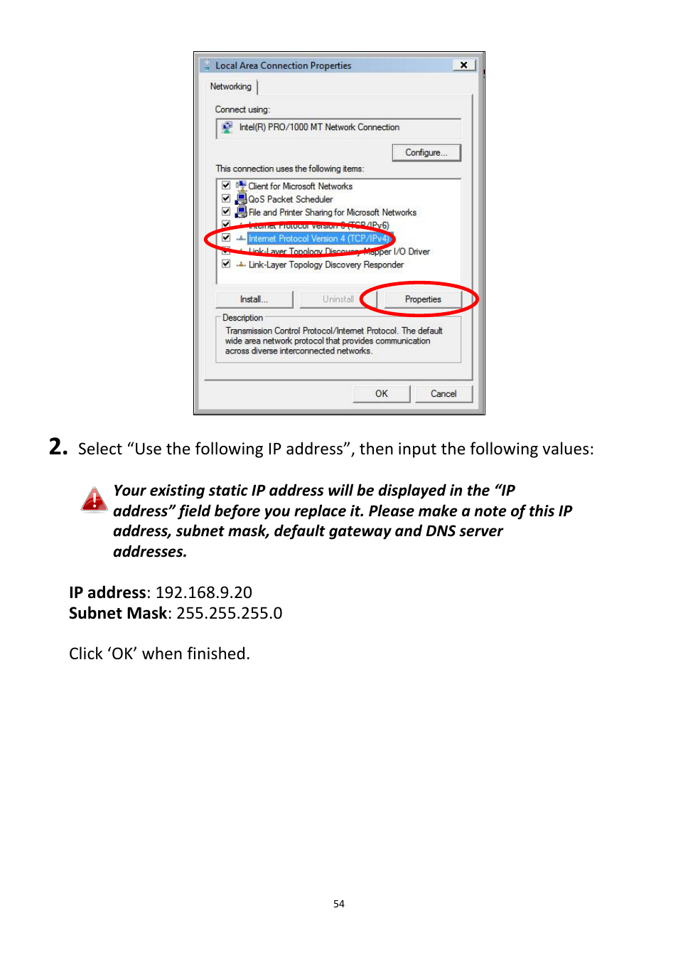 Edimax Technology CV-7438nDM User Manual | Page 54 / 89