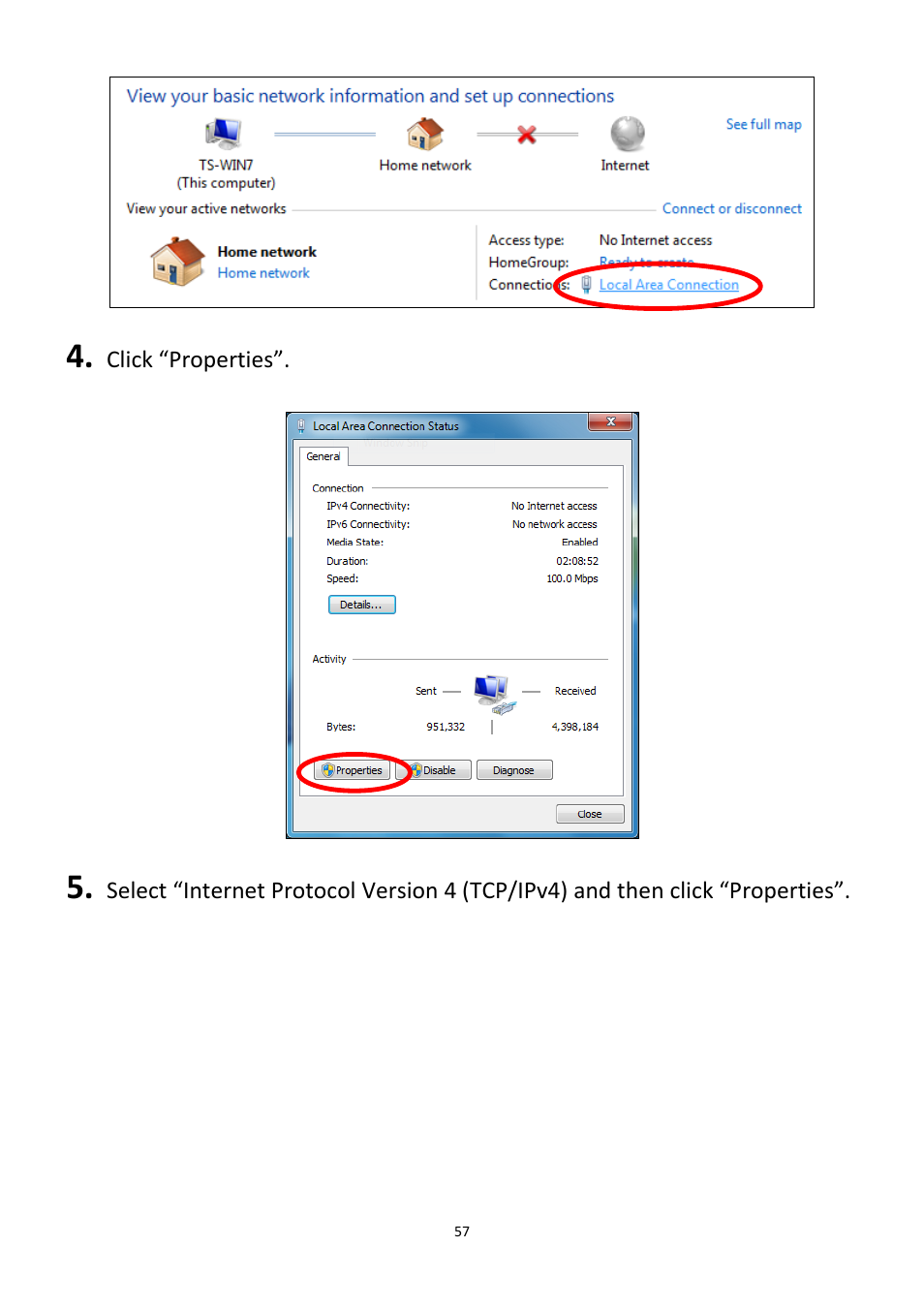 Edimax Technology CV-7438nDM User Manual | Page 57 / 89