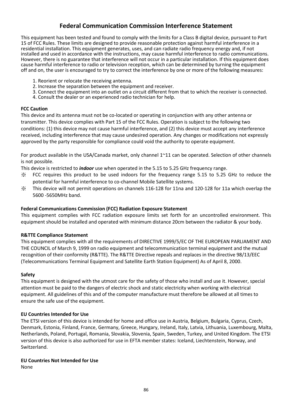Edimax Technology CV-7438nDM User Manual | Page 86 / 89