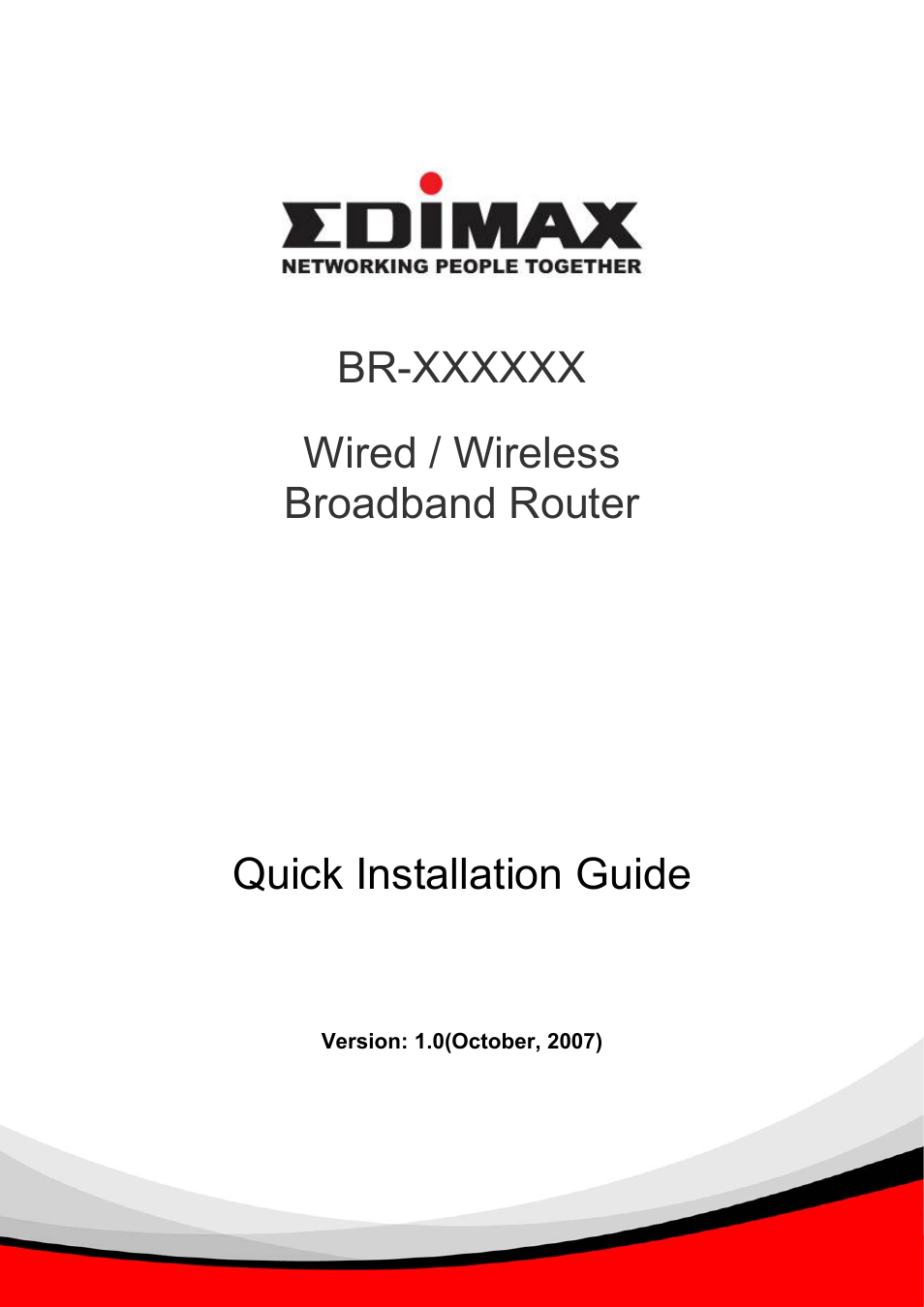 Edimax Technology BR-6214K User Manual | 26 pages