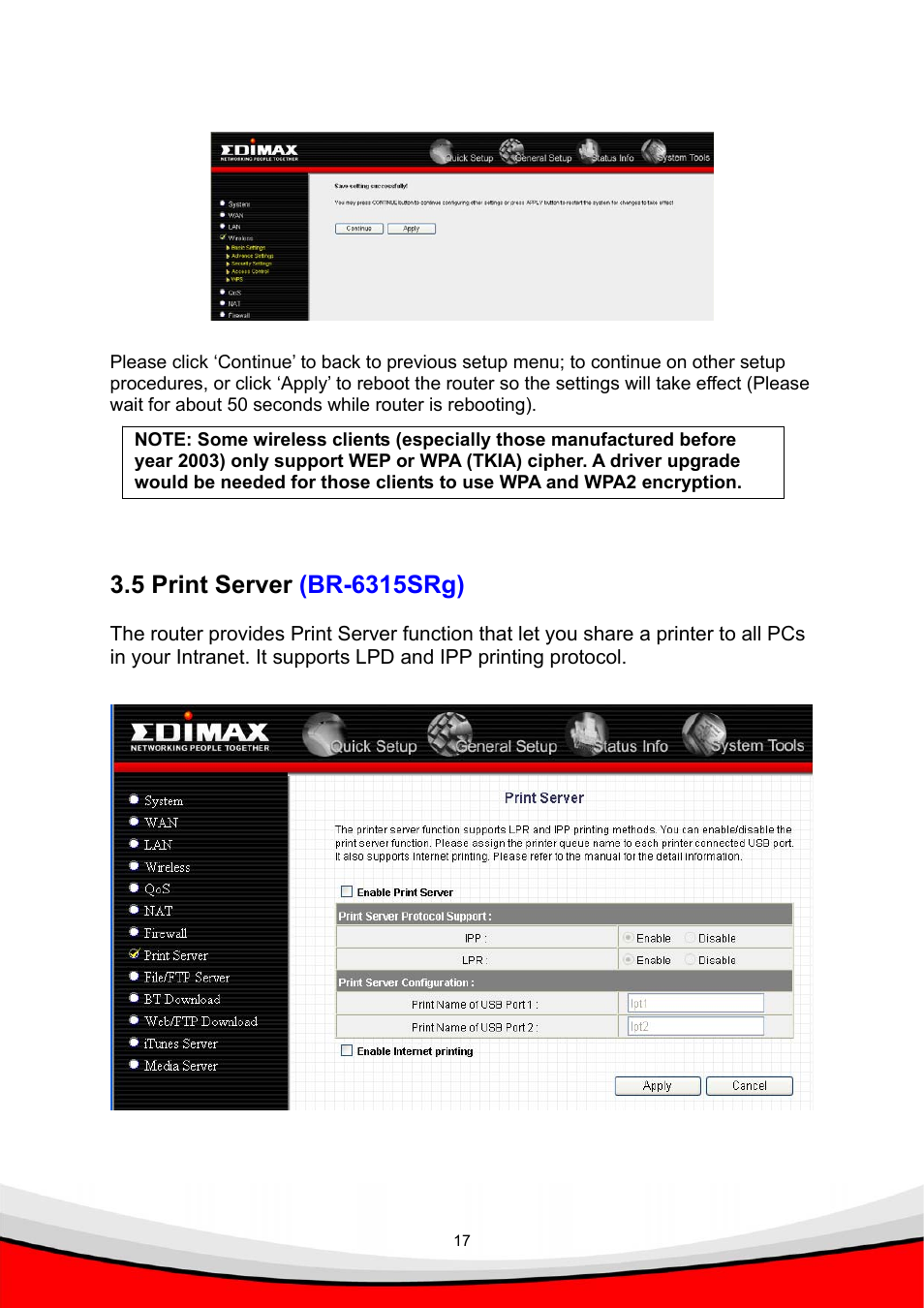Edimax Technology BR-6214K User Manual | Page 21 / 26