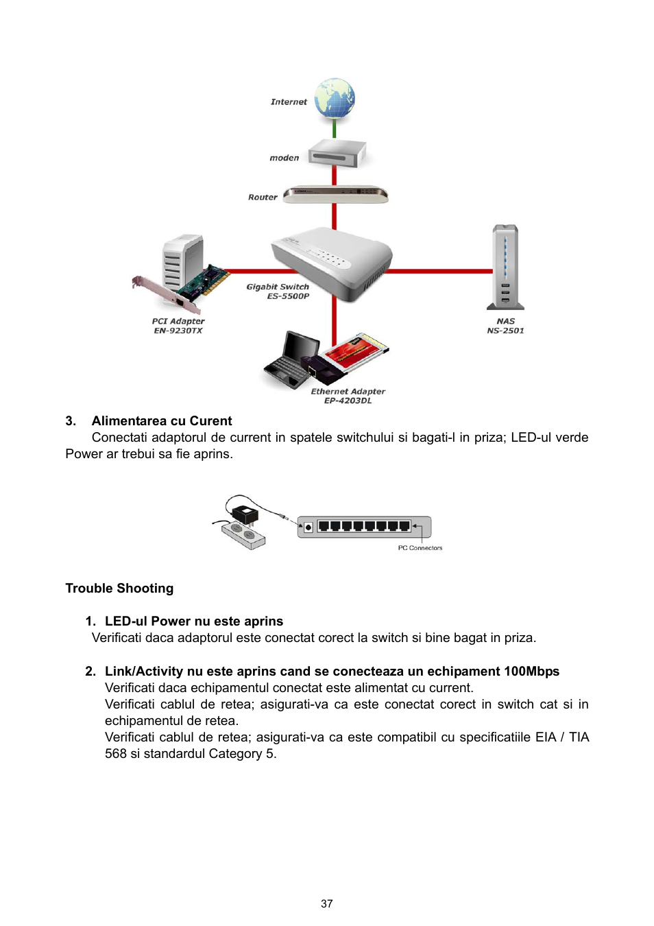 Edimax Technology ES-5500P User Manual | Page 38 / 44