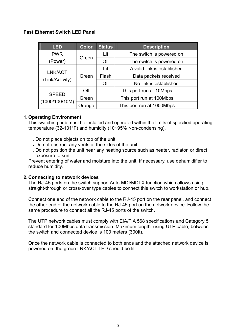 Edimax Technology ES-5500P User Manual | Page 4 / 44